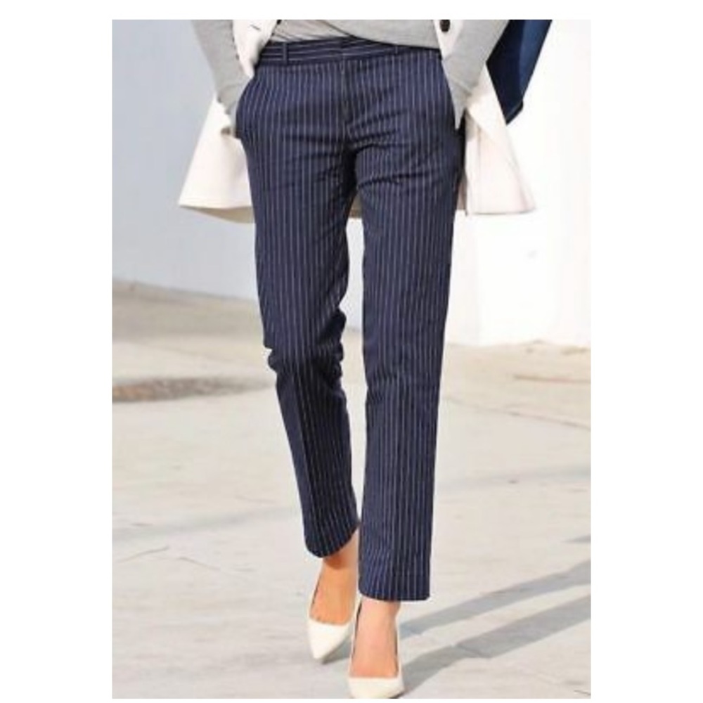 BANANA REPUBLIC AVERY ANKLE STRIPE PANT